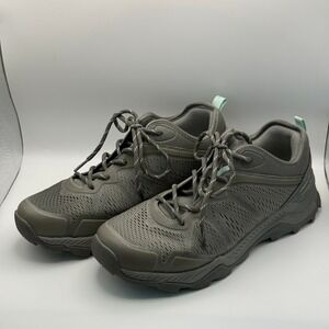 Eddie Bauer women's‎ Trail Running Shoes Gray Mint Green Hiking Sneakers Size 8